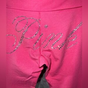 Limited Edition Carmine Rose Bling Flare Leggings